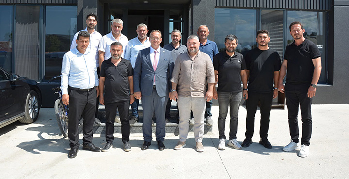 Bafra TSO’dan Alaçam’daki Üyelere Ziyaret