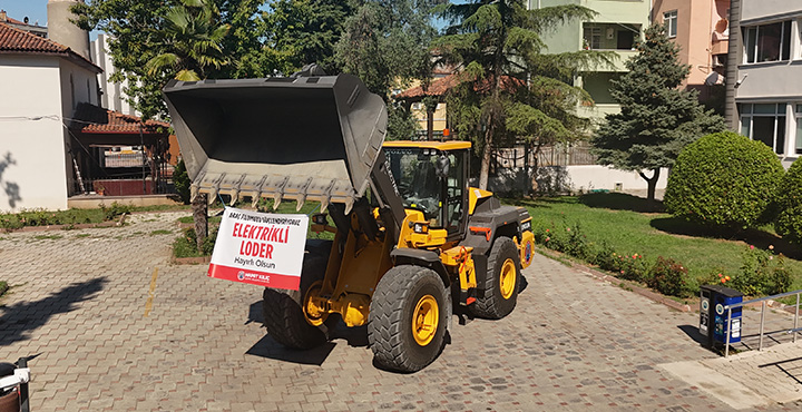 Elektrikli Loder Bafra’nın Hizmetinde