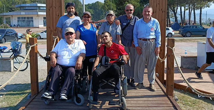 Bafra Görme Engelliler Derneği 6. Geleneksel Piknikte Buluştu