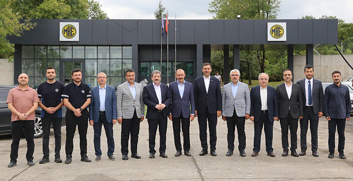MKE’nin Samsun’daki 4 Milyon Metrekarelik Üretim Tesisi İncelendi
