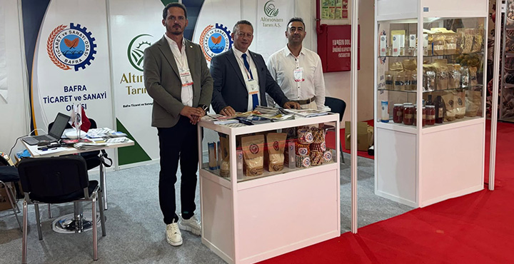 Bafra TSO, FOODIST İstanbul Fuarı’nda Yerini Aldı