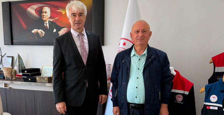 Başkan Parlak’tan Sinop İl Tarım Müdürüne Hayırlı Olsun Ziyareti