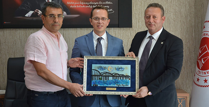 Bafra TSO’dan Cumhuriyet Başsavcısı Özkubat’a Hayırlı Olsun Ziyareti