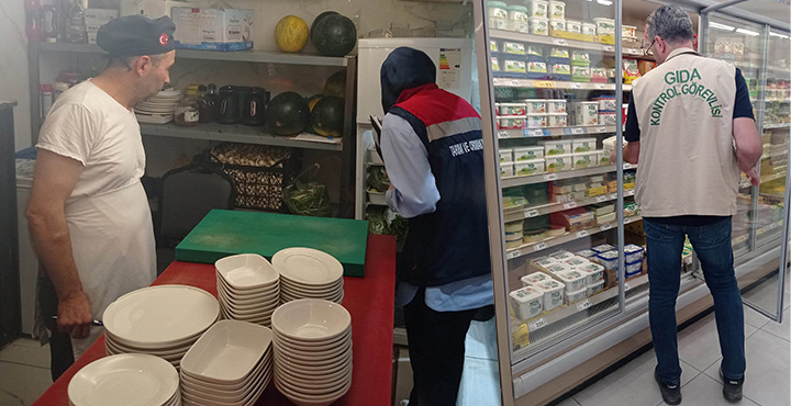 Çarşamba’da Gıda İşletmelerine Rutin Denetim