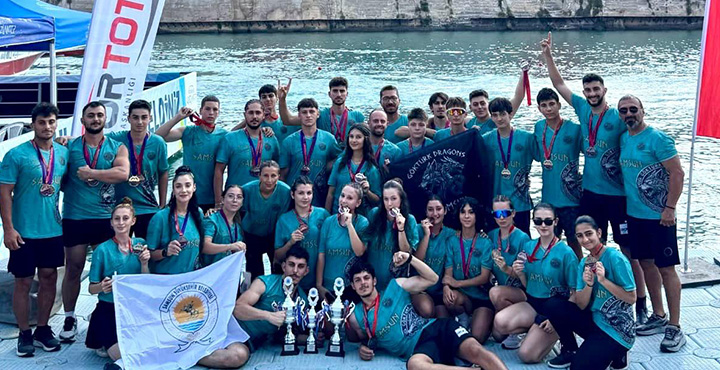 Dragon Bot Yarışı’nda Samsun Büyükşehirli Sporcular Şehre 3 Kupa İle Döndü