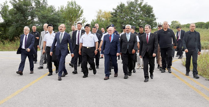 Jandarma Genel Komutanı Orgeneral Çardakcı; 19 Mayıs Havaalanı’nda  