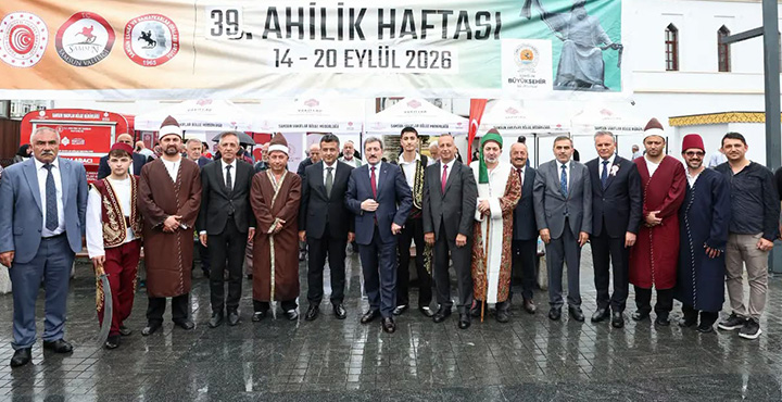 Samsun’da 39. Ahilik Haftası Kutlandı