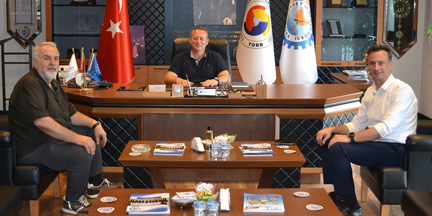 Bafra TSO Üyelerinden Başkan Kocabaş’a Ziyaret