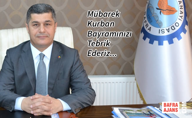 Başkan Göksel Başar’ın Kurban Bayramı Mesajı