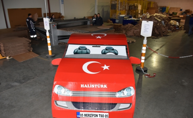 Yerli otomobile karton maketle talip olacaklar