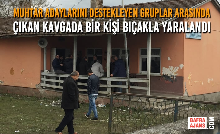 Çarşamba'da Bıçaklı Kavga: 1 Yaralı