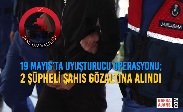 19 Mayıs İlçesinde Uyuşturucu Operasyonu; 2 Gözaltı