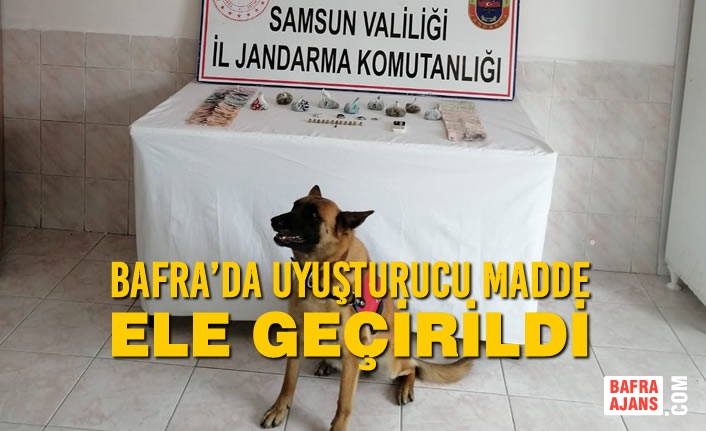 Bafra’da Uyuşturucu Madde Ele Geçirildi