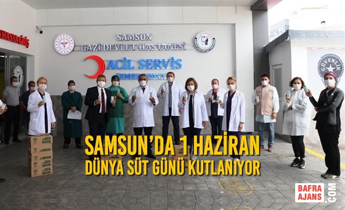 Samsun’da 1 Haziran Dünya Süt Günü Kutlanıyor