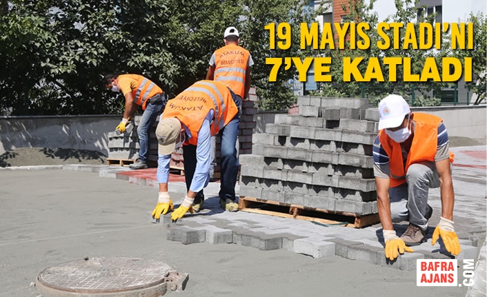 Atakum Belediyesi Kentin Sokaklarını 2 Milyon Adet Kilitli Taş Parke İle Kapladı