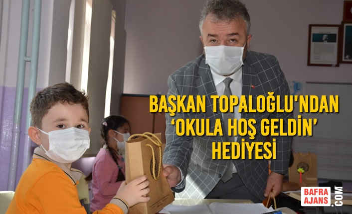 Öğrencilere ‘Okula Hoş Geldin’ Hediyesi