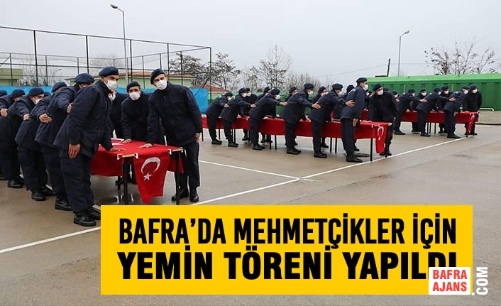 Bafra’da Mehmetçikler İçin Yemin Töreni Yapıldı
