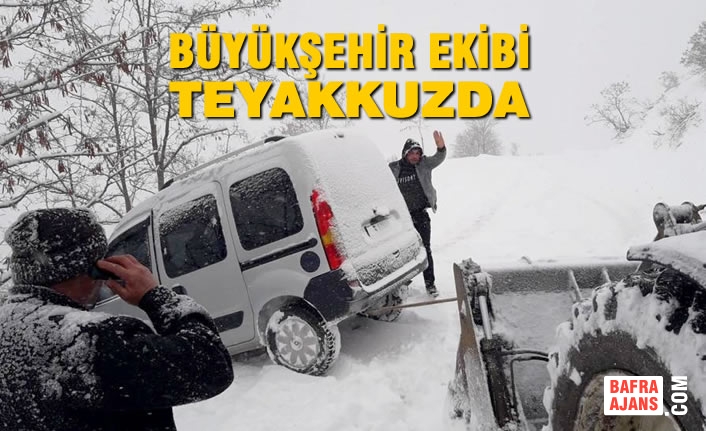 Büyükşehir Ekibi Teyakkuzda