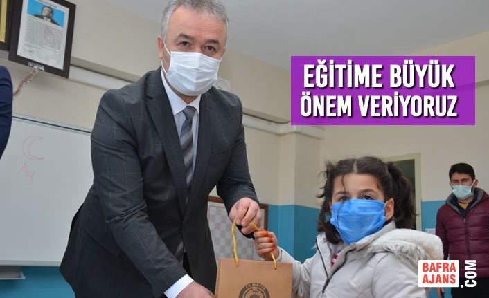 Başkan Osman Topaloğlu; “Eğitime Büyük Önem Veriyoruz”