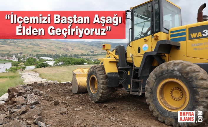 Başkan Demirtaş; “İlçemizi Baştan Aşağı Elden Geçiriyoruz”