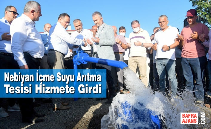 Nebiyan İçme Suyu Arıtma Tesisi Hizmete Girdi