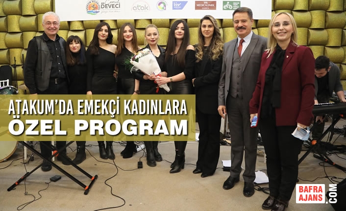 Atakum’da Emekçi Kadınlara Özel Program