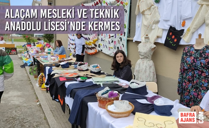 Alaçam Mesleki ve Teknik Anadolu Lisesi’nde Kermes