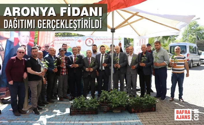 Aronya Fidanı Dağıtım Programı Gerçekleştirildi