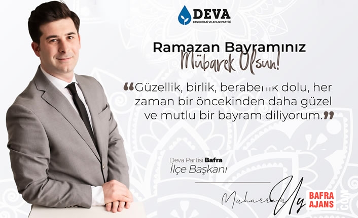 Başkan Muharrem Uyar'dan Kurban Bayramı Mesajı