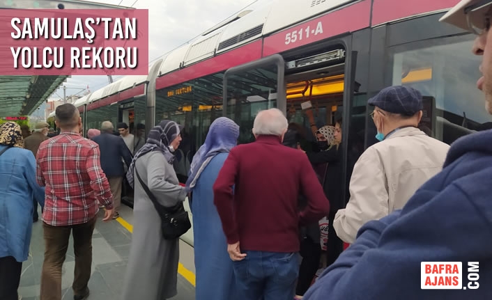 SAMULAŞ’tan Yolcu Rekoru