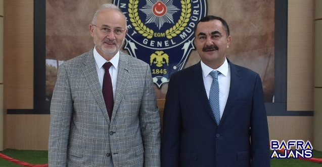 Rektör Ünal’dan İl Emniyet Müdürü Ahmet Arıbaş’a Ziyaret