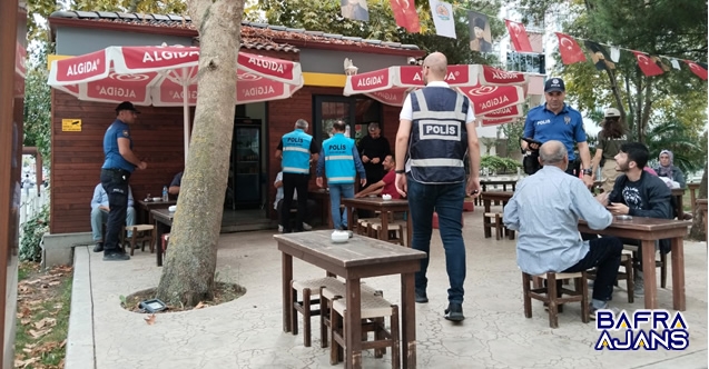 Samsun'da Aranan 20 Kişinin Yakalandı