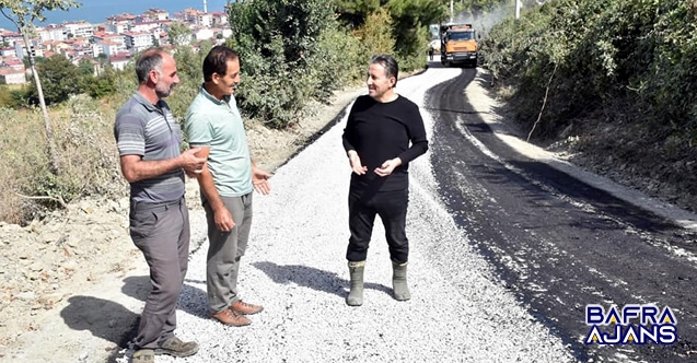 Yakakent'in Mahalle Yolları Asfaltla Buluşuyor
