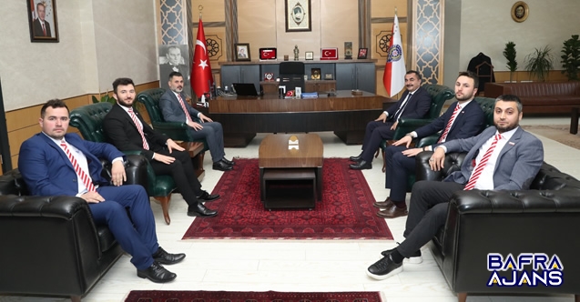 Sevdamız Samsun’dan Emniyet Müdürü Ahmet Arıbaş'a Ziyaret