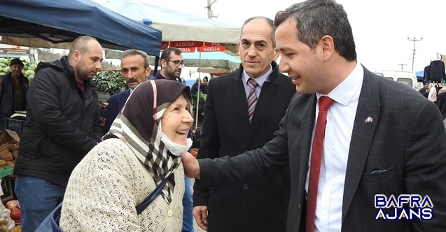 Ramazan Özdemir'den, Pazaryeri ve Esnaf Ziyareti