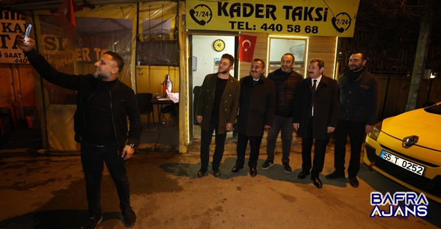 Vali Orhan Tavlı, Taksici Esnafını Ziyaret Etti