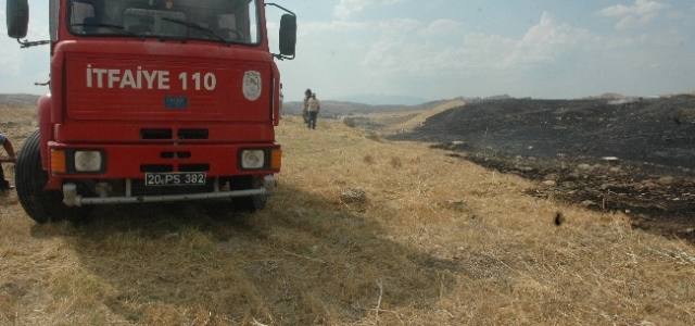 Antik Kentteki Yangın Korkuttu 