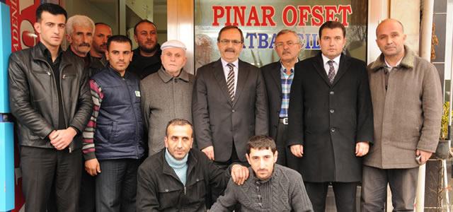 Başkan Şahin’den Bazı Basın Kuruluşlarına Ziyaret