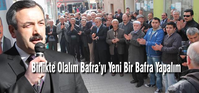 BBP Bafra Seçim Bürosu Törenle Açıldı