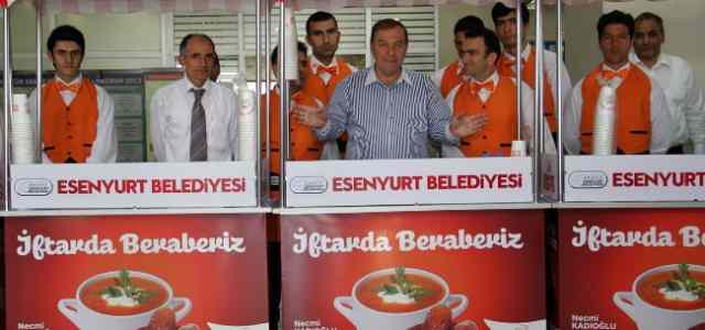 Çorba Çeşmeleri Hazır 