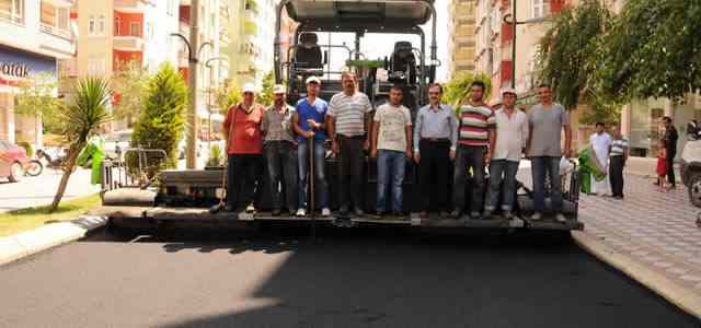 Duha Sertkaya Bulvarı Yeniden Asfaltlandı