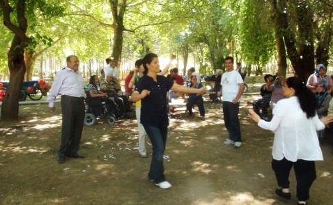 Engelliler Piknikte Bir Araya Geldi 