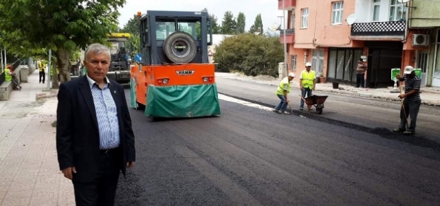 Niksar’da Asfalt Çalışması 
