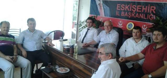 Sağlık-sen Şube Başkanı Tekin’den Bbp’ye Ziyaret 