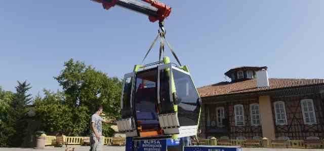Teleferiğin Yeni Kabinleri Görücüye Çıktı 