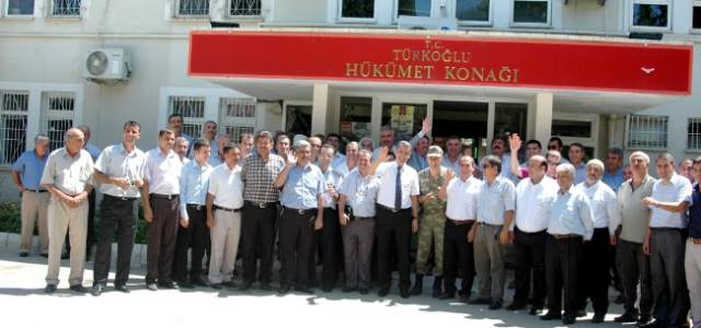 Türkoğlu Kaymakamı Uğurlandı 