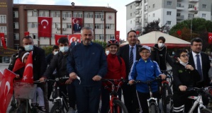 Bafra Belediyesi 3.Cumhuriyet Bisiklet Turu Yine Görkemliydi