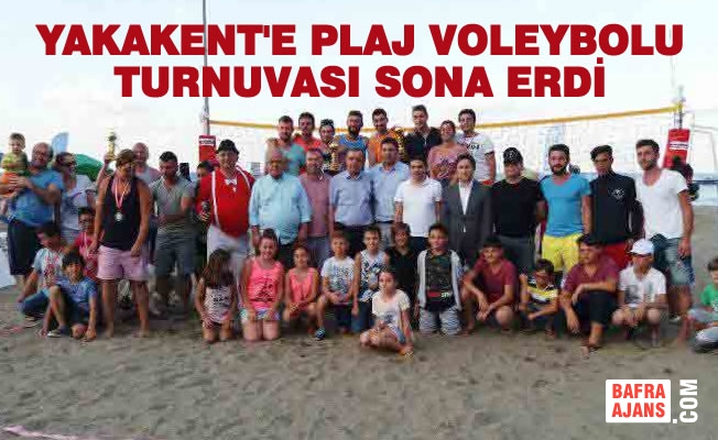 Yakakent’te Düzenlenen Plaj Voleybolu Turnuvası İlgi Gördü