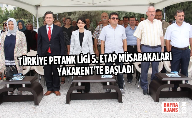 Türkiye Petank Ligi 5. Etap Müsabakaları Yakakent'te Başladı