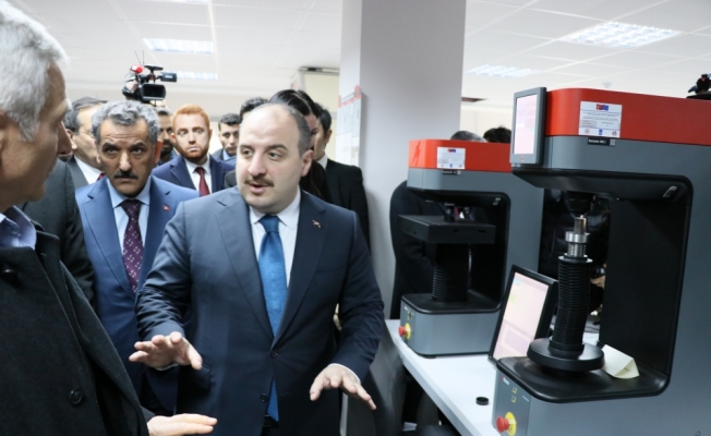 Sanayi ve Teknoloji Bakanı Mustafa Varank Samsun'da